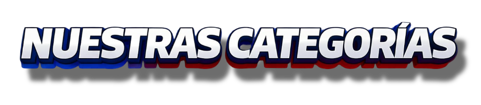 Categorias Disponibles